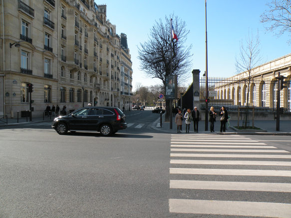  la rue Auguste Comte, vue depuis le boulevard St-Michel